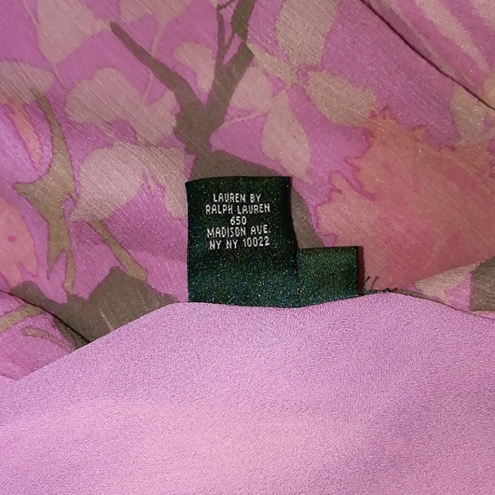 Ralph Lauren pink floral dress - Picture 7 of 8